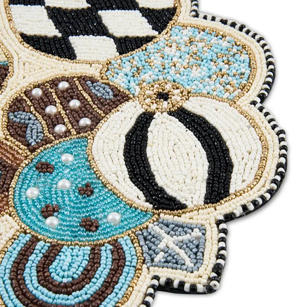 Natural Noel Jolly Ornaments Placemat
