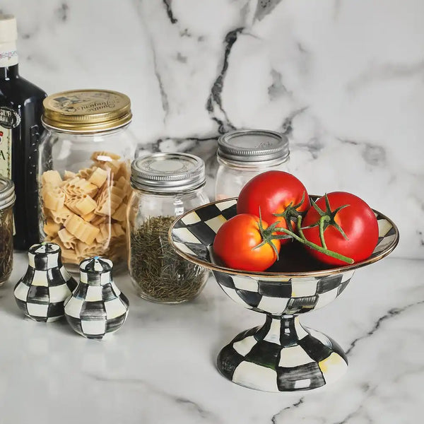 Courtly Check Large Salt & Pepper Shakers