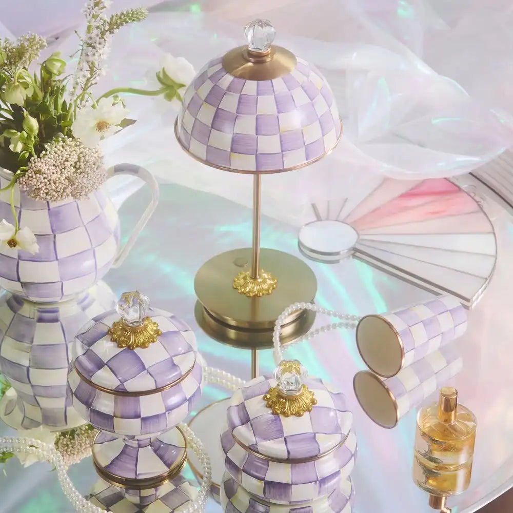 Sophisticheck LED Rechargeable Dome Table Lamp