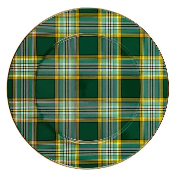 Tartan Violet Serving Platter