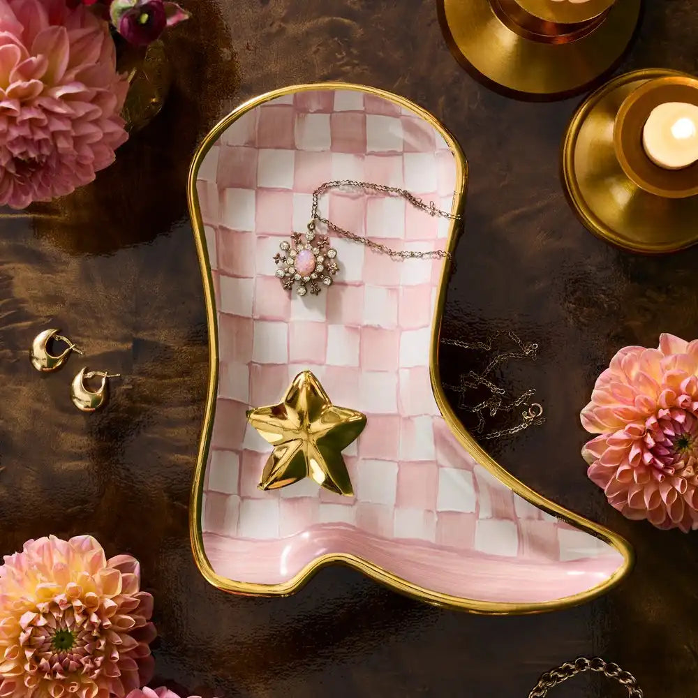 Lainey Wilson Rosy Check Cowgirl Boot Dish Secondary image