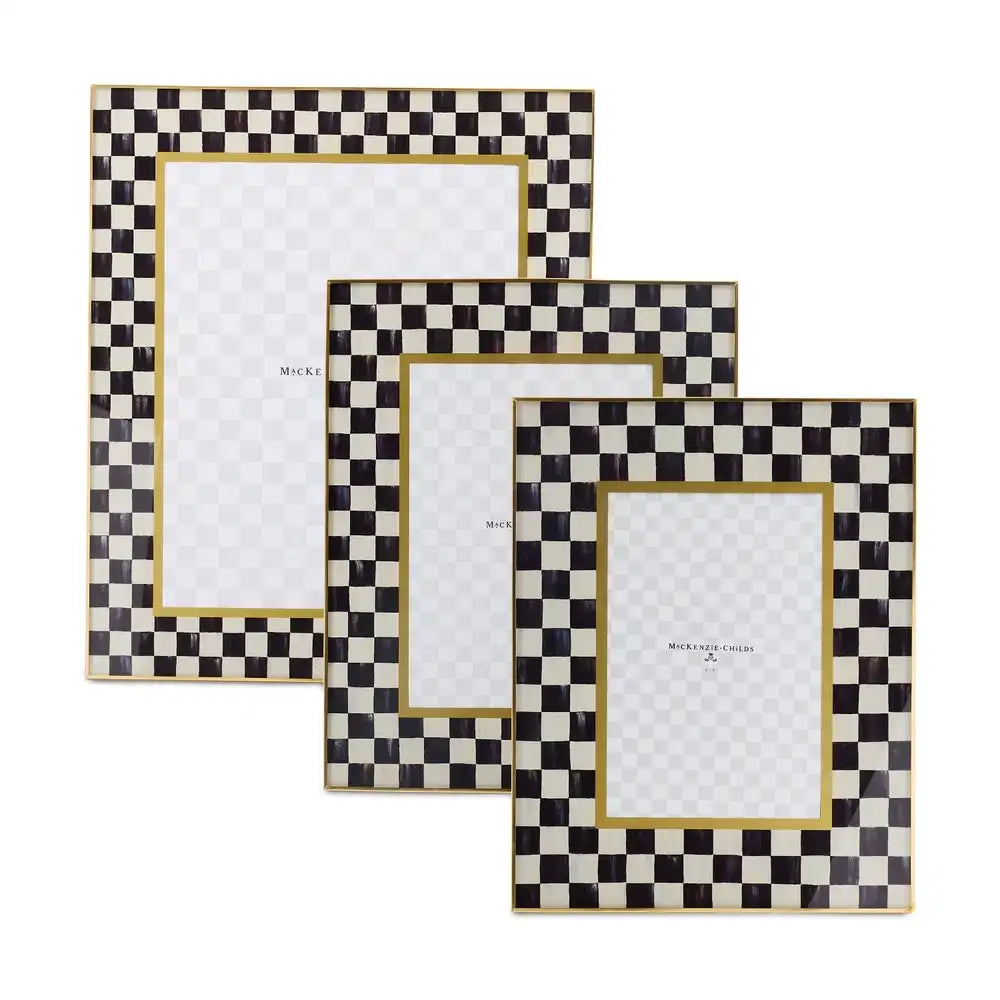 Courtly Check 5" x 7" Glass Frame