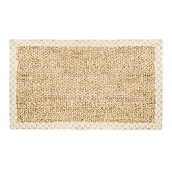 Mocha Check Chunky Jute 6' x 9' Jute Rug