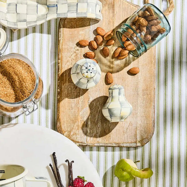 Courtly Check Large Salt & Pepper Shakers