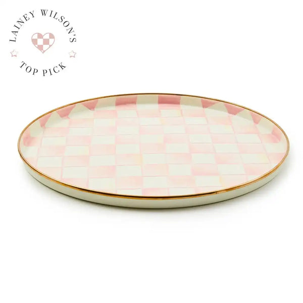 Sophisticheck Round Tray