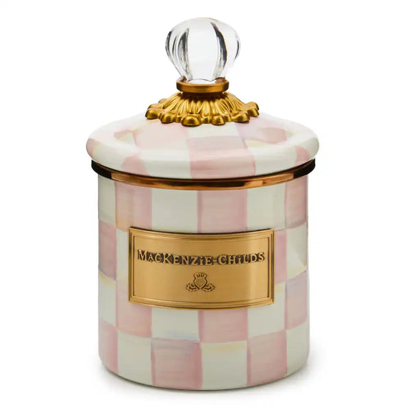 Rosy Check Canisters, Set of 3