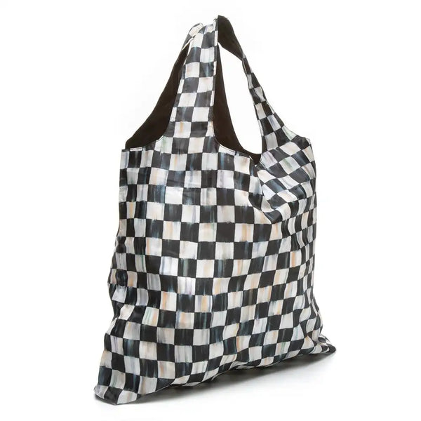 Emerald Check To Go Tote