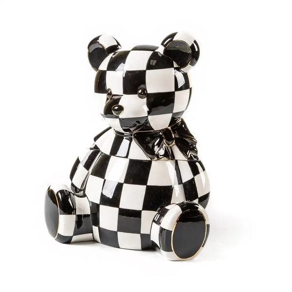 Courtly Bear Cookie Jar