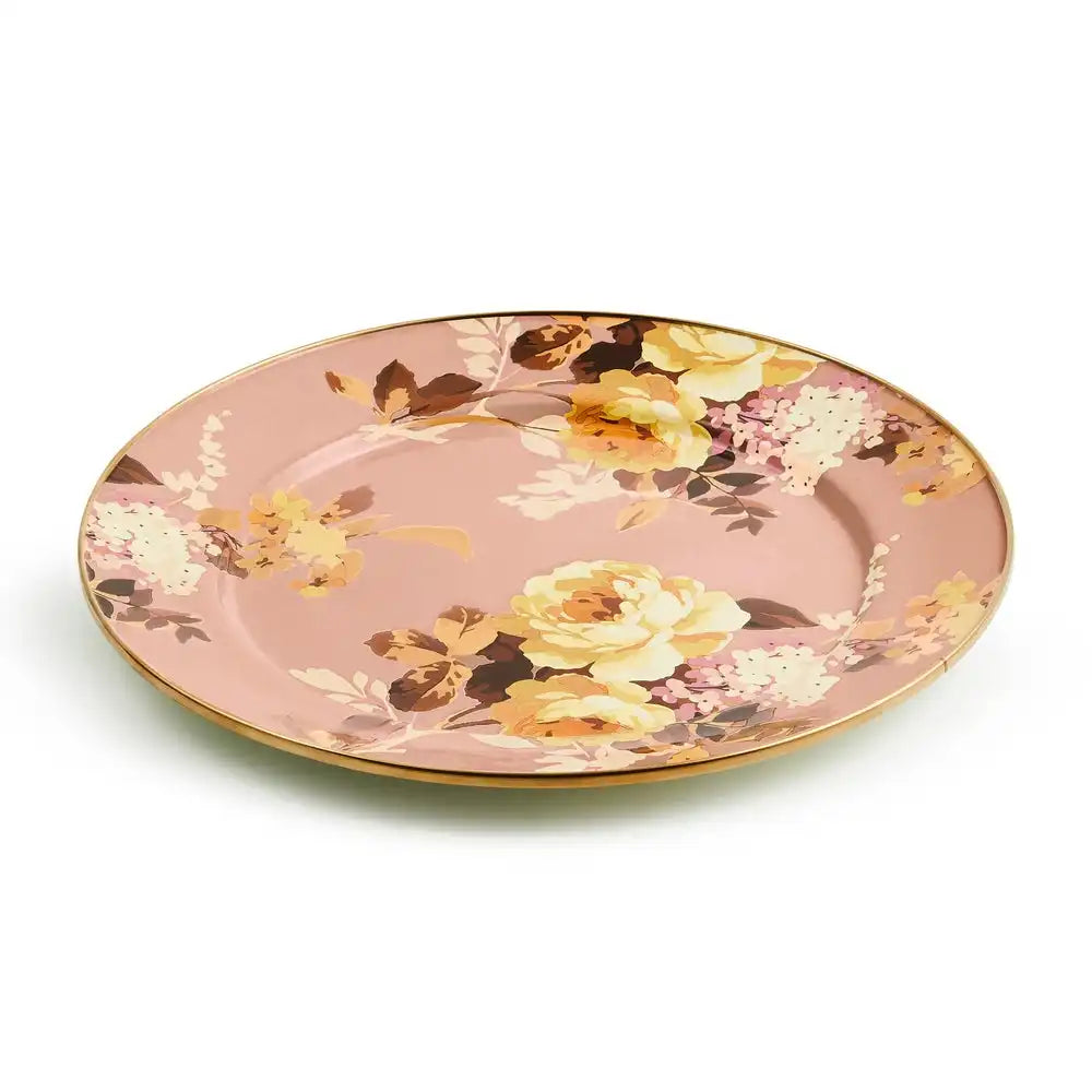 Wild Rose Mauve Dinner Plate