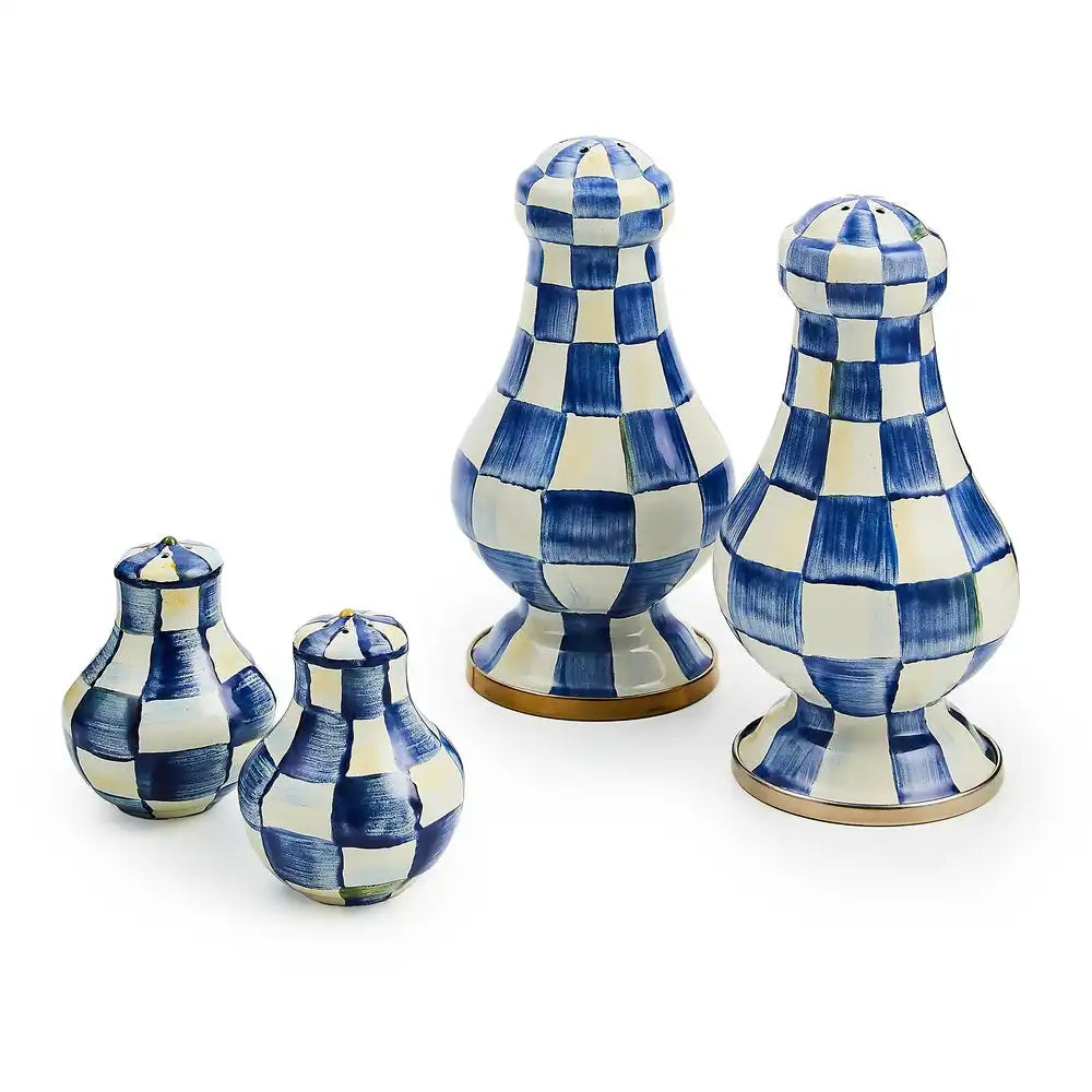 Courtly Check Large Salt & Pepper Shakers