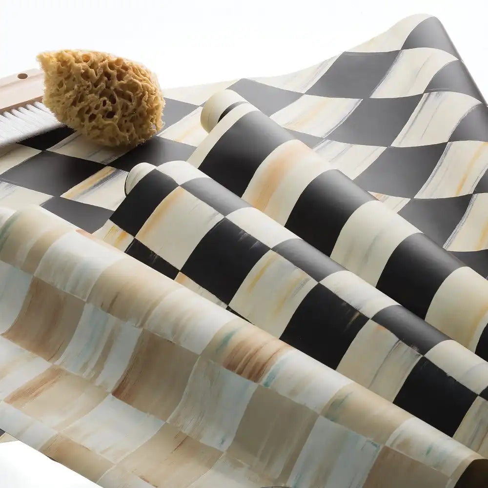 Courtly Check Wallpaper