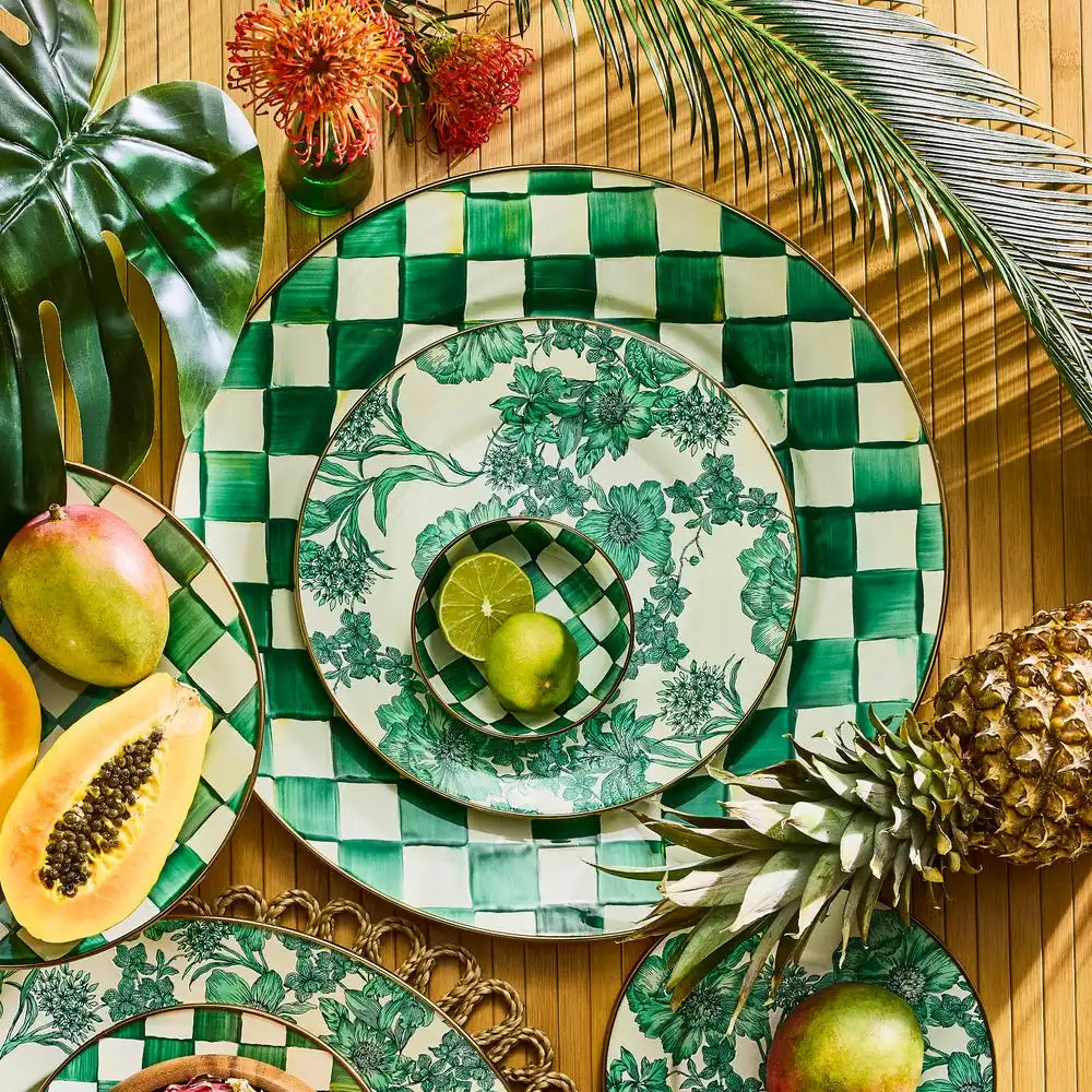 Royal Check Serving Platter