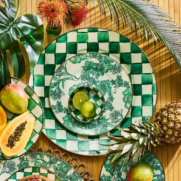 Royal Check Serving Platter