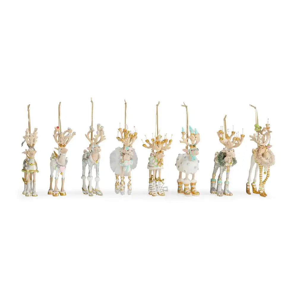 Patience Brewster Moonbeam Reindeer Mini Ornaments Set Main image
