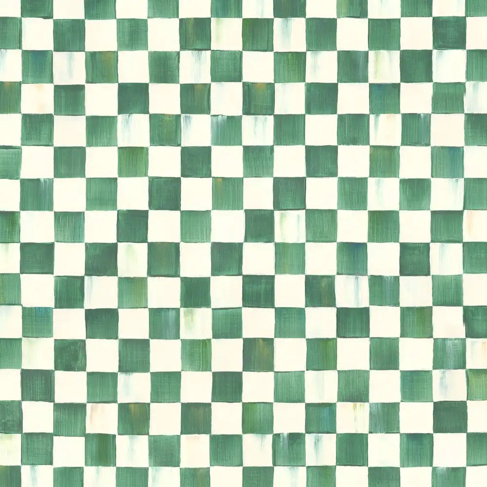 Courtly Check Gift Wrap, Set of 2