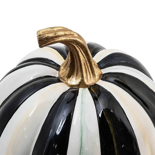 Mocha Stripe Medium Pumpkin