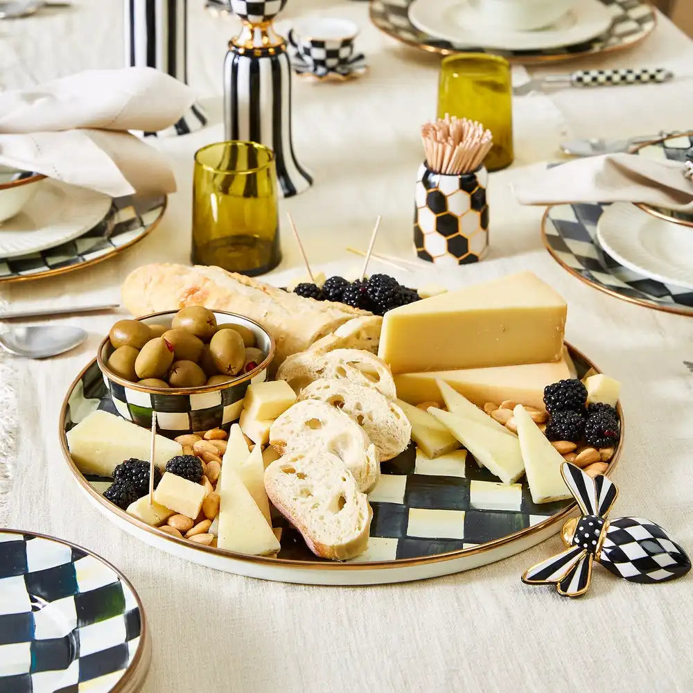 Sophisticheck Round Tray