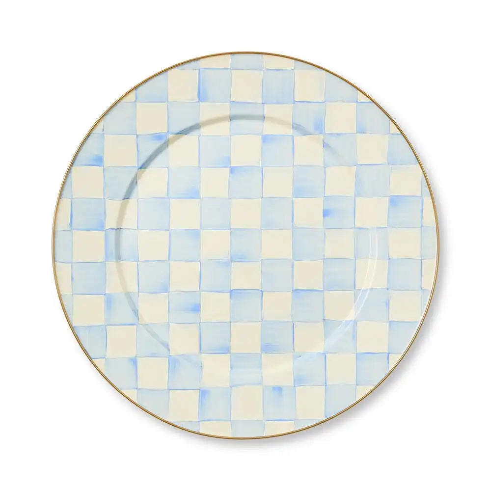 Royal Check Serving Platter
