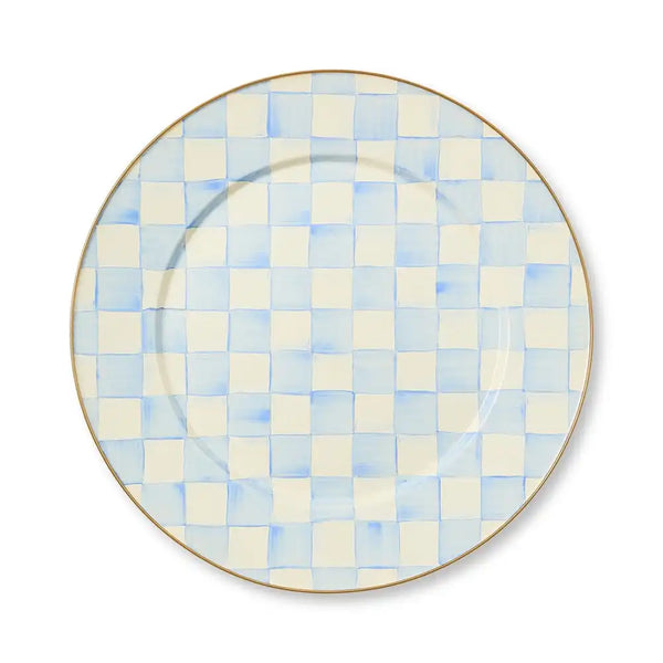 Royal Check Serving Platter