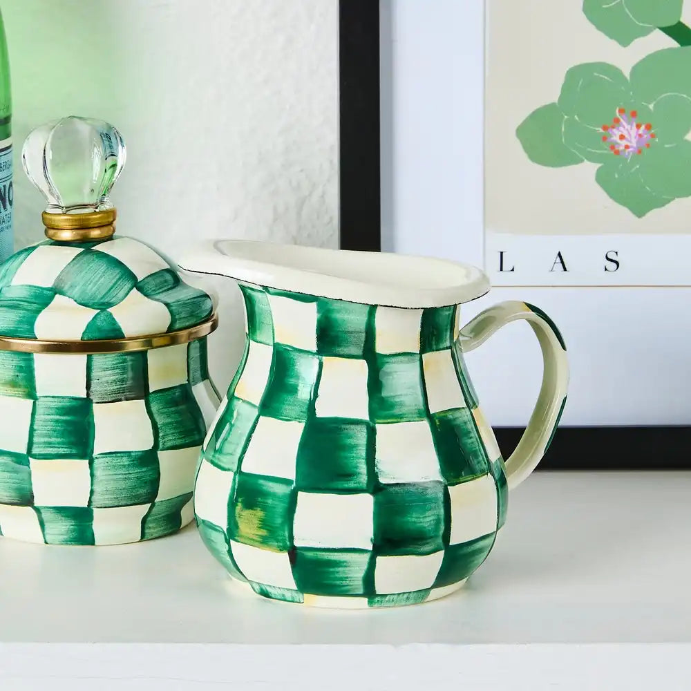 Courtly Check Creamer