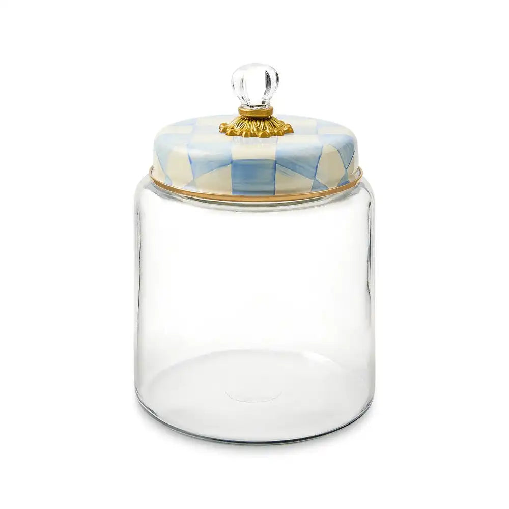 Sky Check Small Kitchen Canister