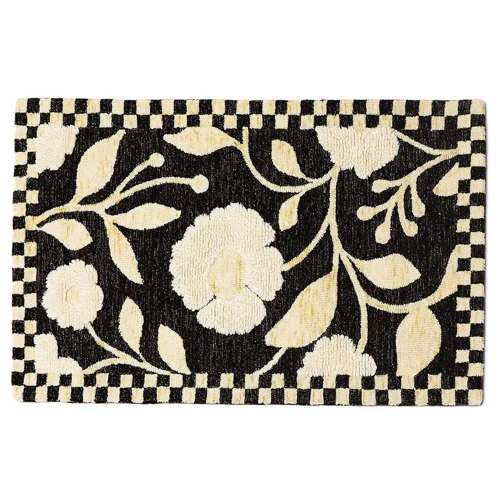 Farmhouse Floral 6' Round Rug