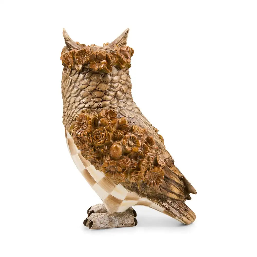 Mocha Check Owl