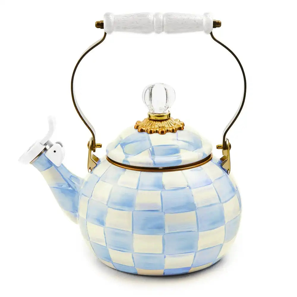 Courtly Check Whistling Tea Kettle