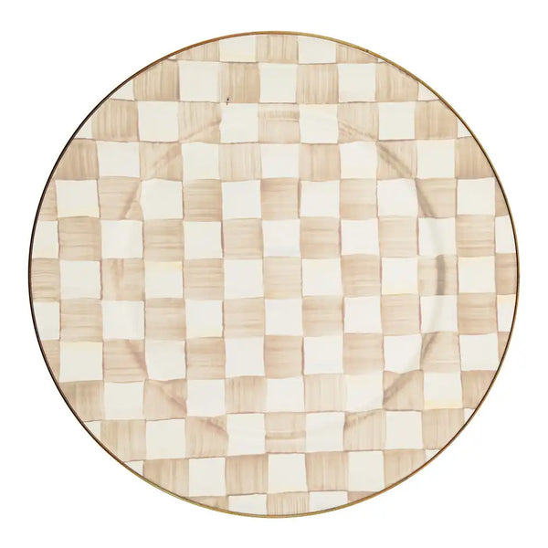 Royal Check Serving Platter