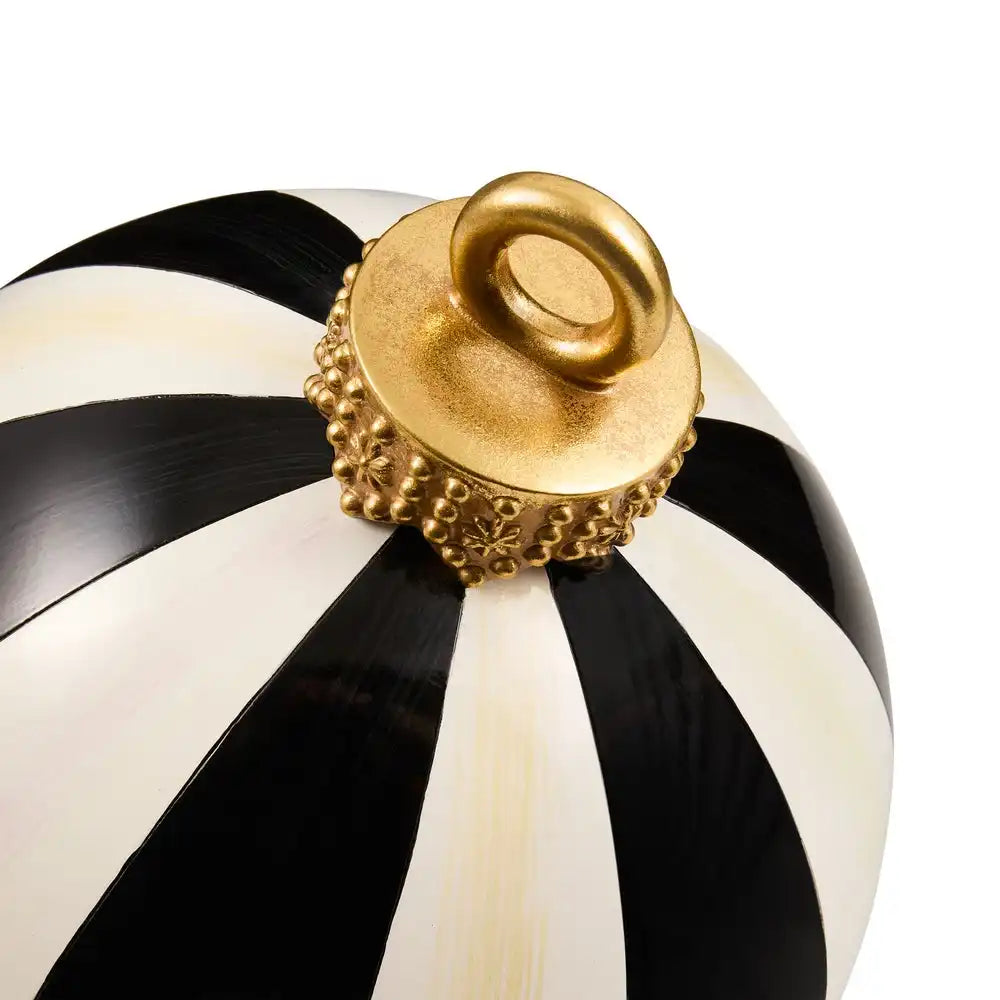 Red Stripe Medium Tabletop Ornament