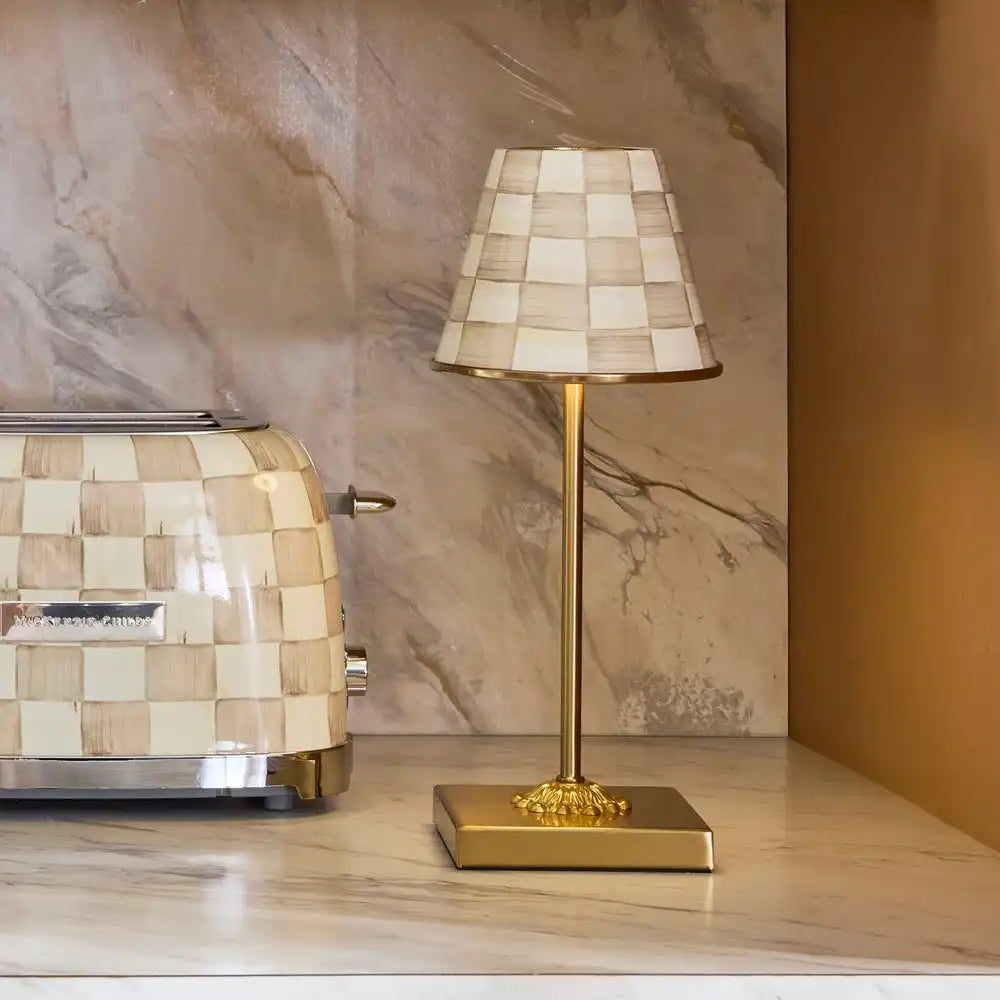 Sophisticheck LED Rechargeable Cafe Table Lamp