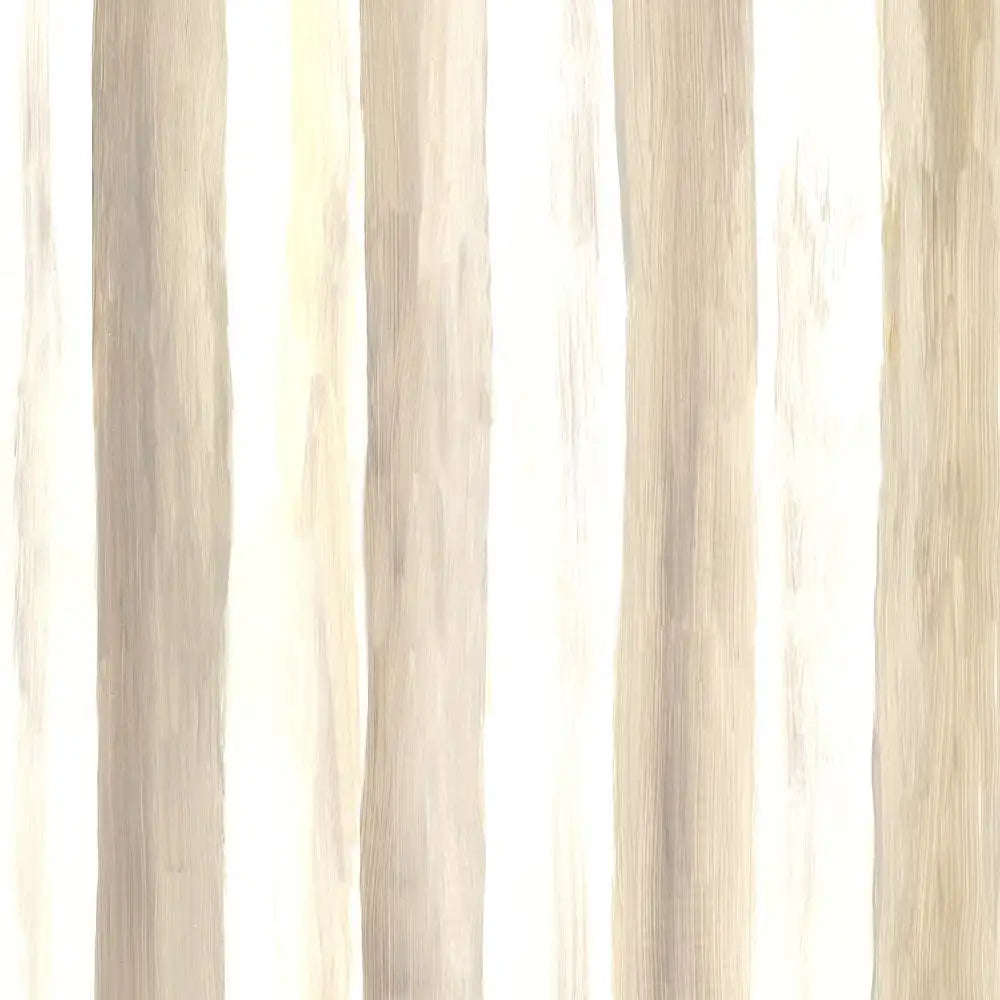 Mocha Stripe Peel & Stick Wallpaper Main image