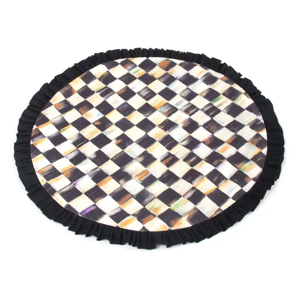 Courtly Check Round Placemat Main image