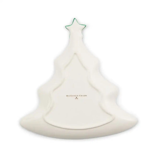 Cherry Check Tree Trinket Tray