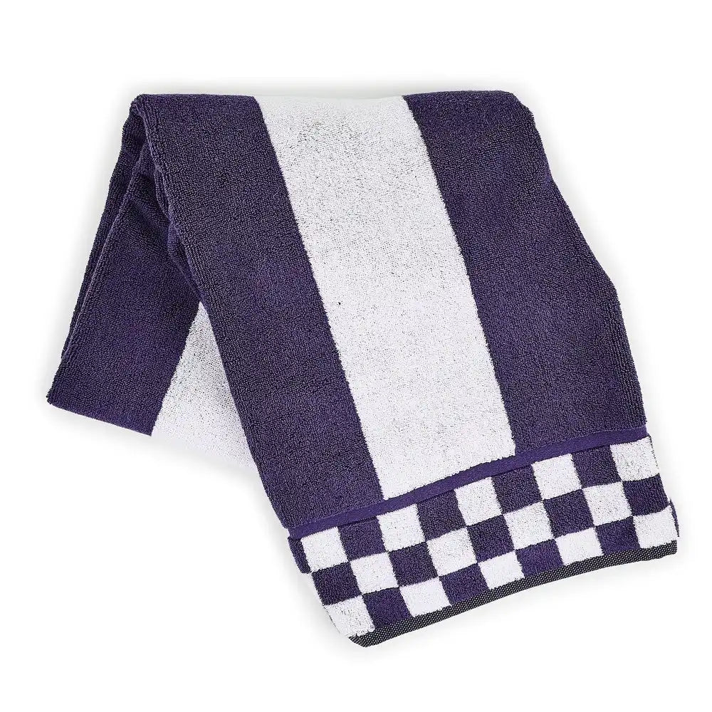 Violet Stripe Bath Towel Main image