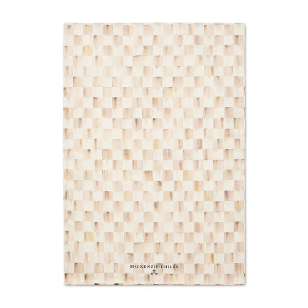 Cherry Check Printed Dish Towel