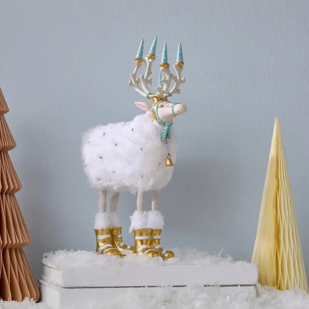 Patience Brewster Moonbeam Dasher Reindeer Figure