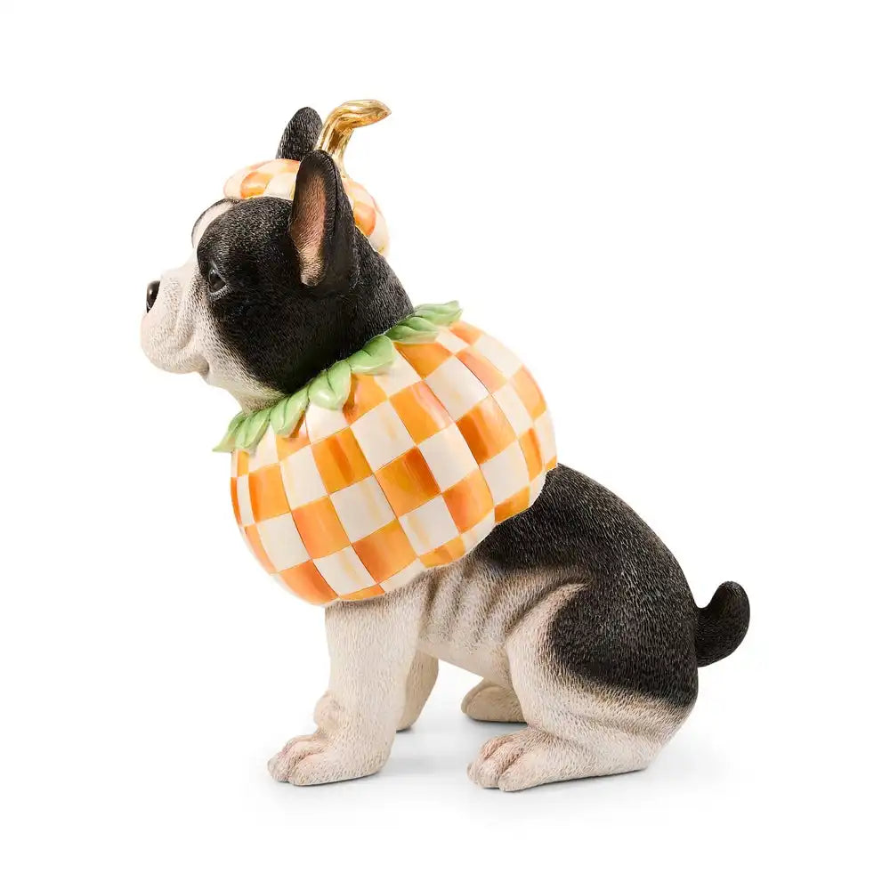 Trick or Treat Pomeranian Dog Figurine