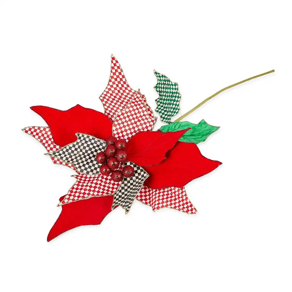 Check It Out Jumbo Poinsettia Stem Main image