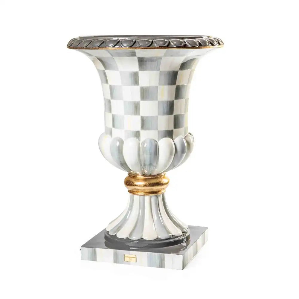Courtly Stripe Urn