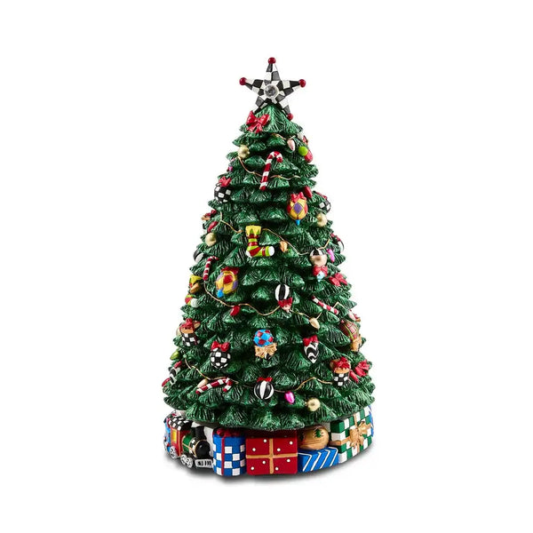 Christmas Carol Rotating Musical Tree
