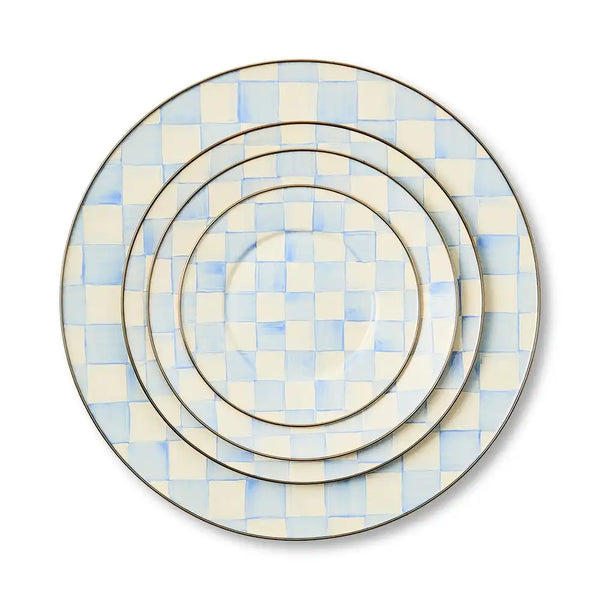 Royal Check Serving Platter