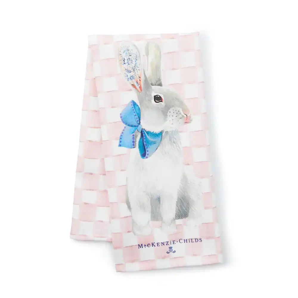Tattoo Bunny Dish Towel Secondary image