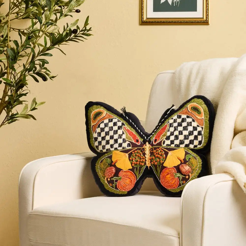 Harvest Moth Shaped Pillow Secondary image