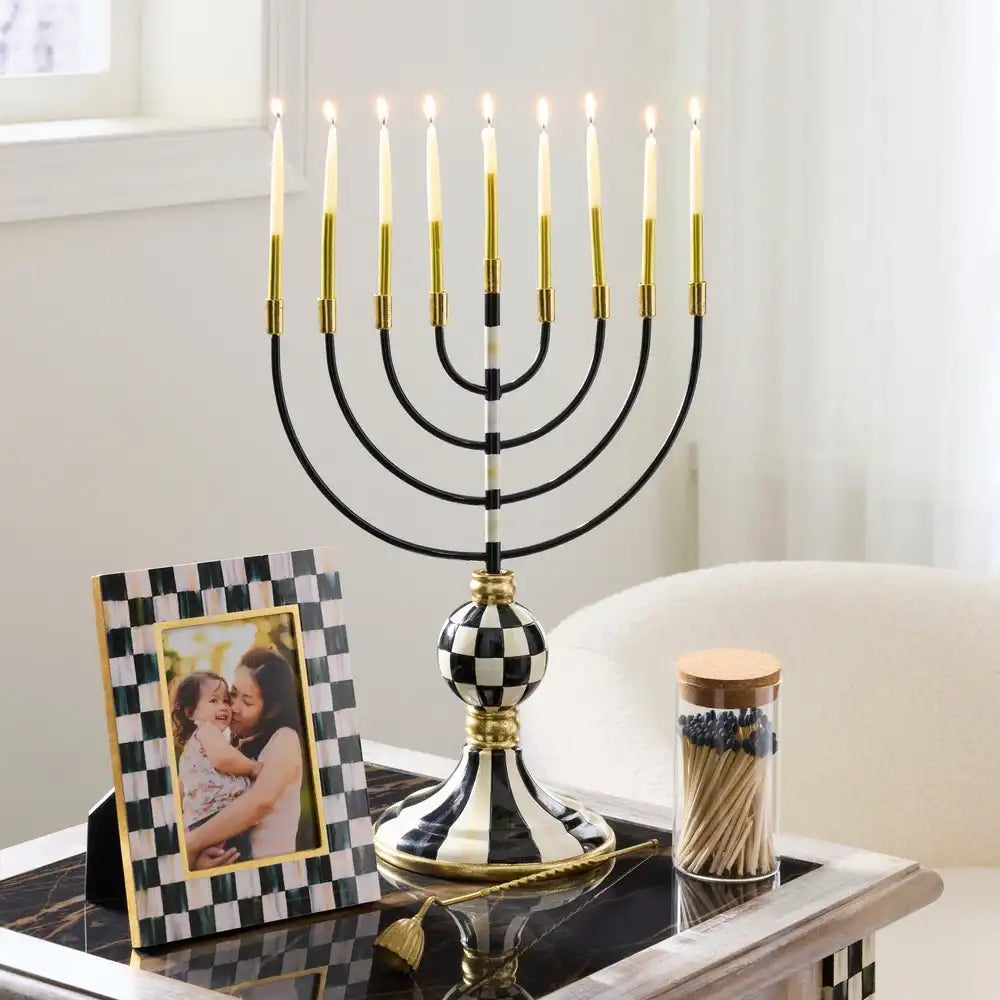 Hanukkah Gold Candle Set Secondary image