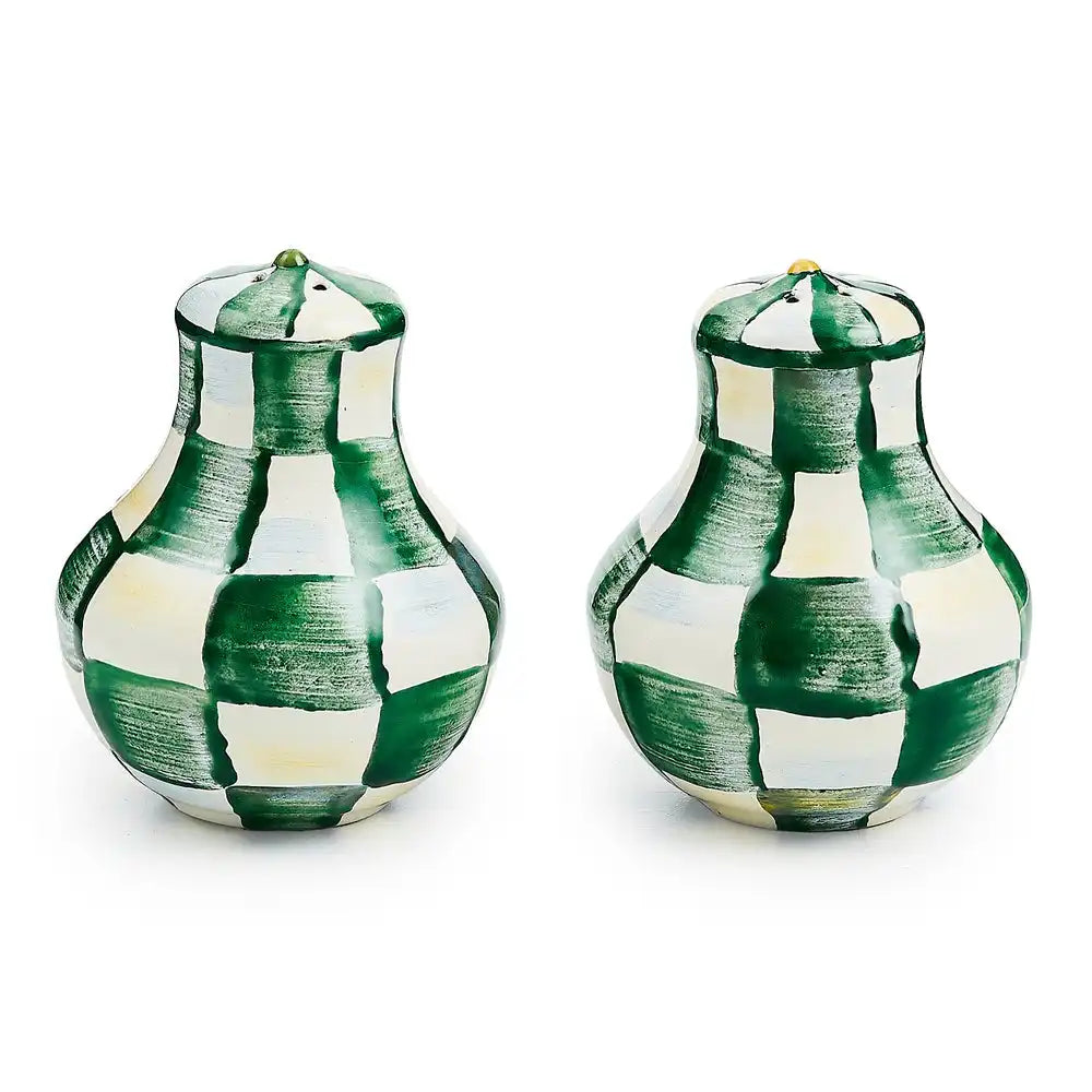 Courtly Check Large Salt & Pepper Shakers