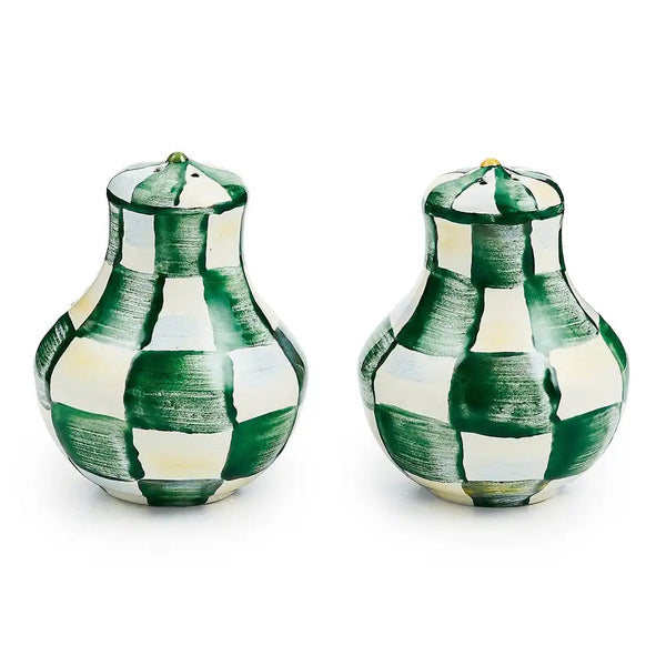 Courtly Check Large Salt & Pepper Shakers