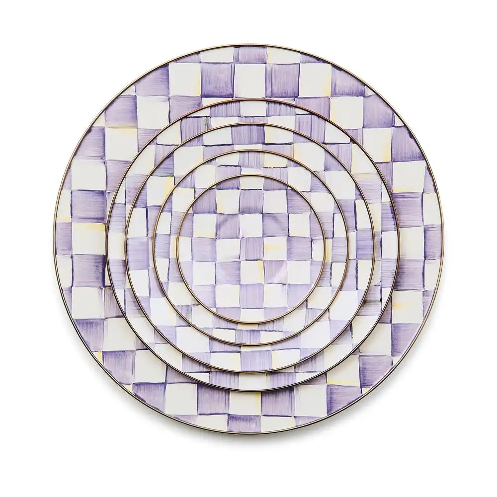 Royal Check Serving Platter