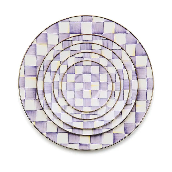 Royal Check Serving Platter