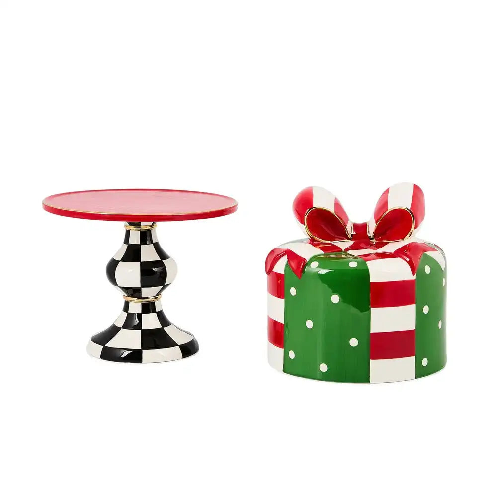 Check It Out Gift Lidded Cake Stand Secondary image